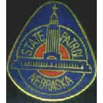 NEBRASKA STATE PATROL PATCH PIN